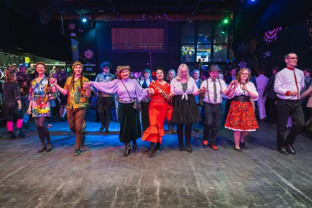 Absolwenckie potupaje na UMK [fot. Szymon Zdziebło]